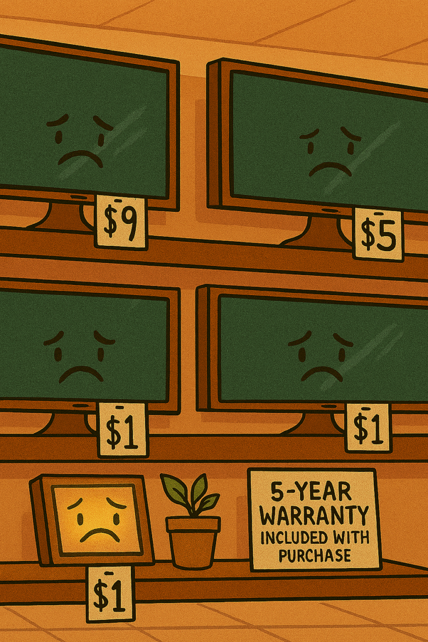 The Emotional Cost of Undercharging