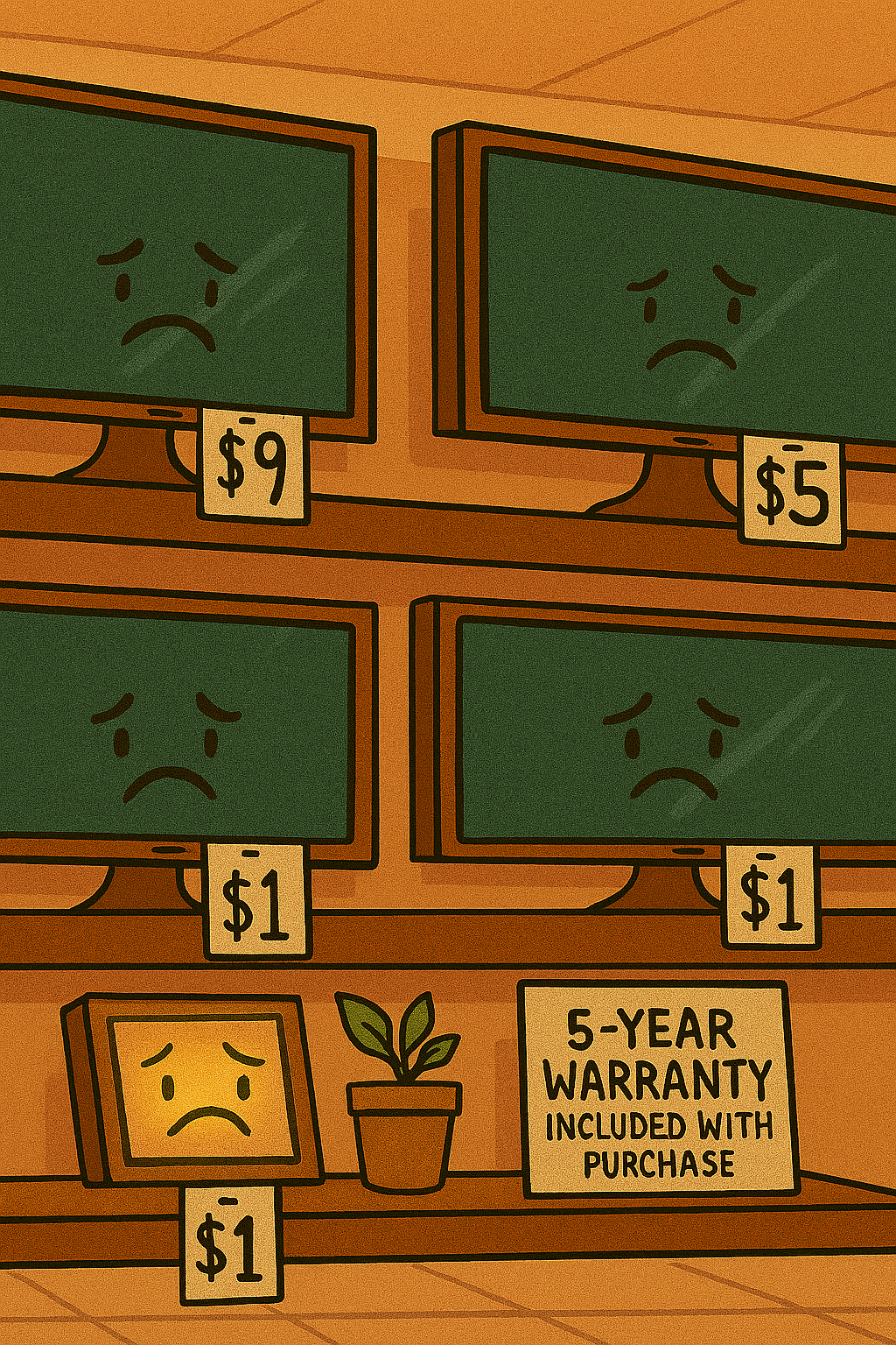 The Emotional Cost of Undercharging